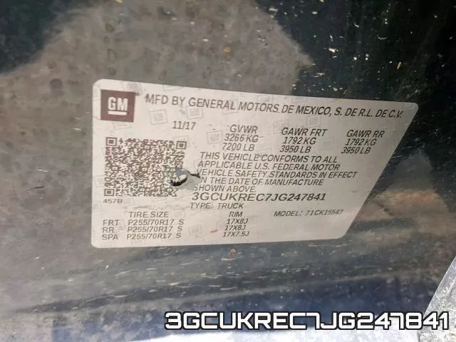 3GCUKREC7JG247841 фото 2