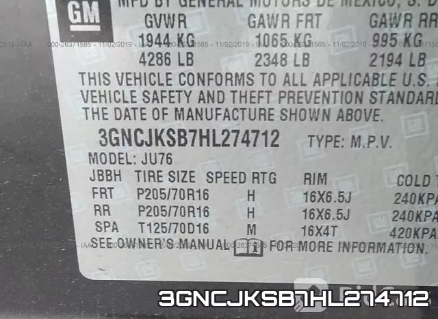 3GNCJKSB7HL274712 фото 10