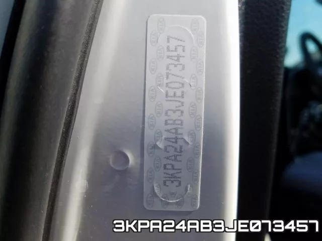 3KPA24AB3JE073457 фото 2