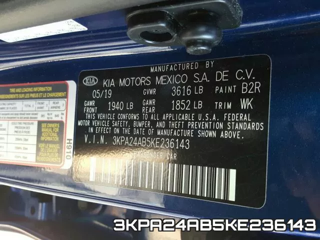 3KPA24AB5KE236143 фото 2