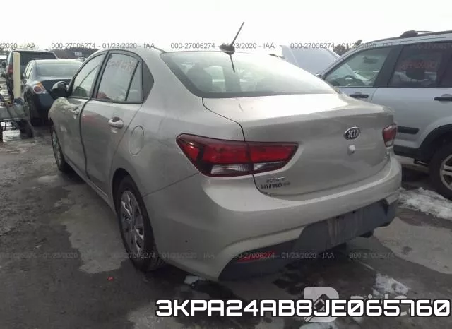 3KPA24AB8JE065760 фото 4