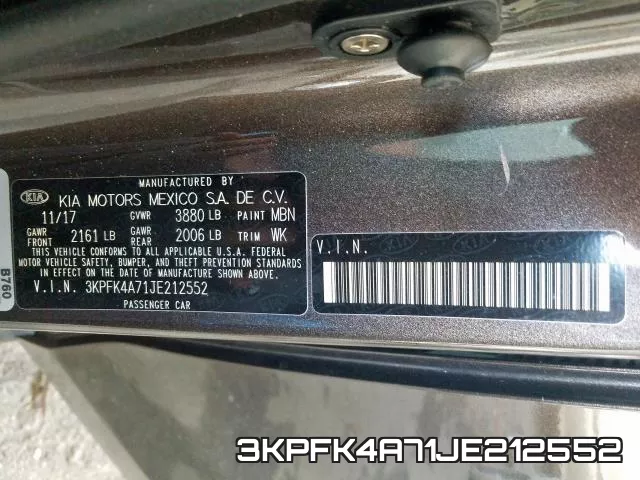3KPFK4A71JE212552 фото 2