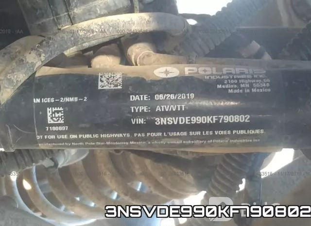 3NSVDE990KF790802 фото 2