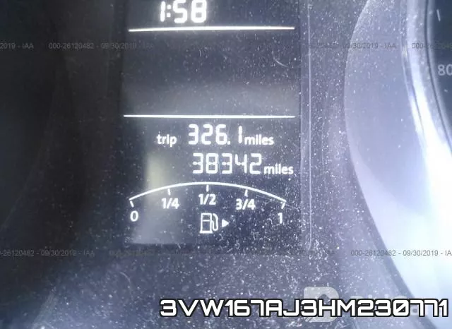 3VW167AJ3HM230771 фото 8
