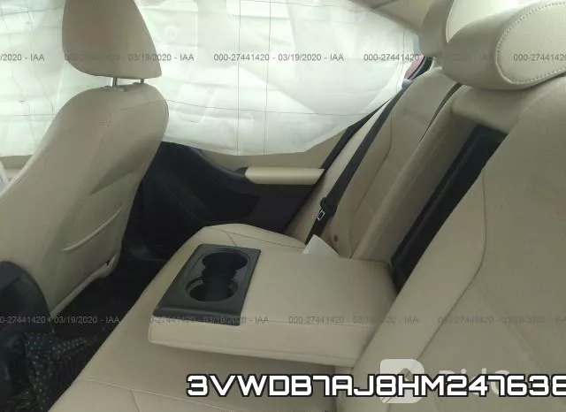 3VWDB7AJ8HM247638 фото 9