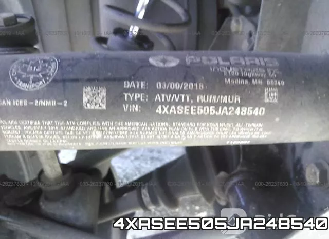 4XASEE505JA248540 фото 2