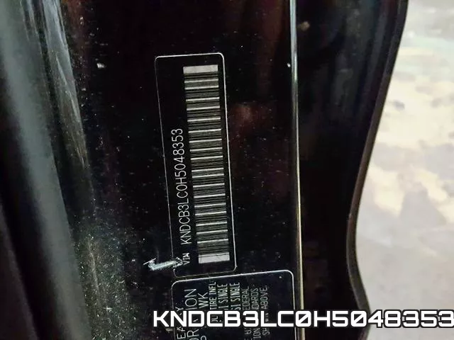 KNDCB3LC0H5048353 фото 2