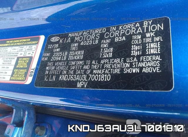 KNDJ63AU3L7001810 фото 10