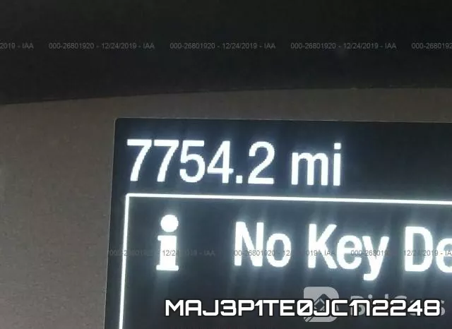 MAJ3P1TE0JC172248 фото 8