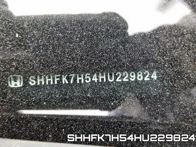 SHHFK7H54HU229824 фото 2