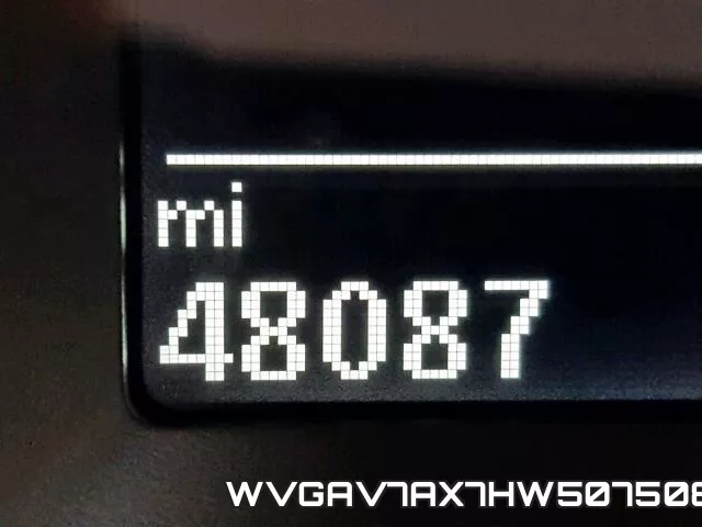 WVGAV7AX7HW507508 фото 9