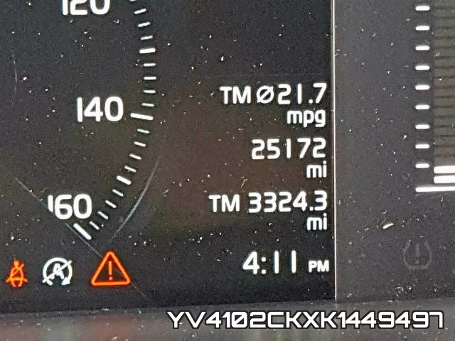 YV4102CKXK1449497 фото 9
