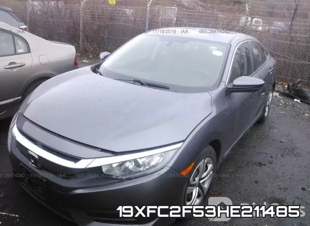 19XFC2F53HE211485 фото 3