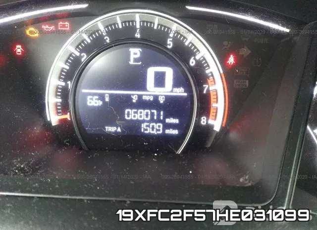19XFC2F57HE031099 фото 8