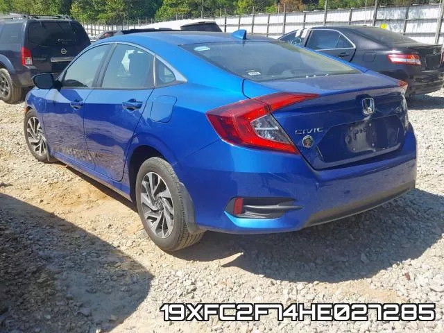 19XFC2F74HE027285 фото 4