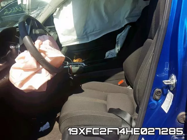 19XFC2F74HE027285 фото 6
