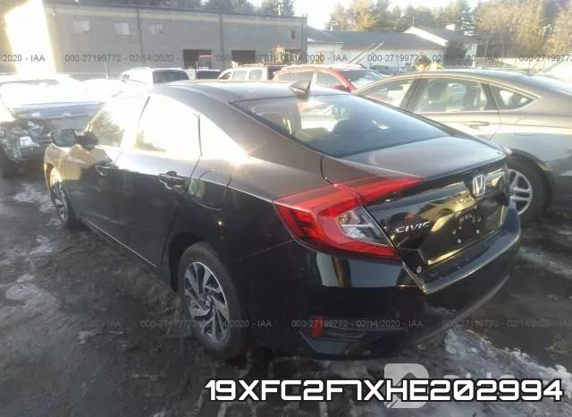 19XFC2F7XHE202994 фото 4