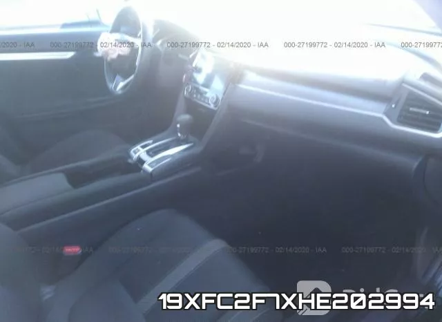 19XFC2F7XHE202994 фото 6