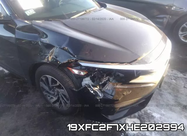 19XFC2F7XHE202994 фото 7