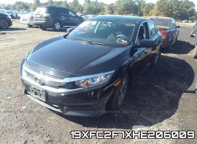 19XFC2F7XHE206009 фото 3
