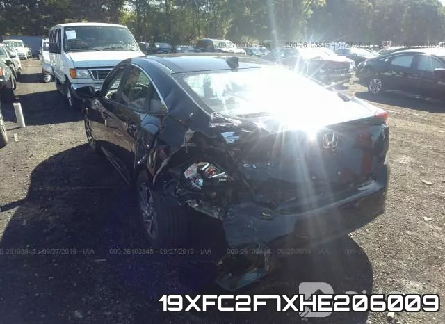 19XFC2F7XHE206009 фото 7