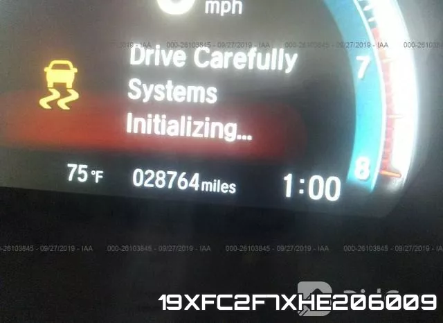 19XFC2F7XHE206009 фото 8
