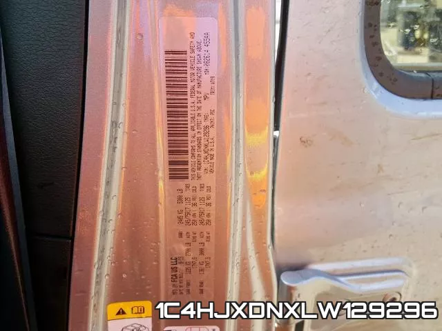 1C4HJXDNXLW129296 фото 2