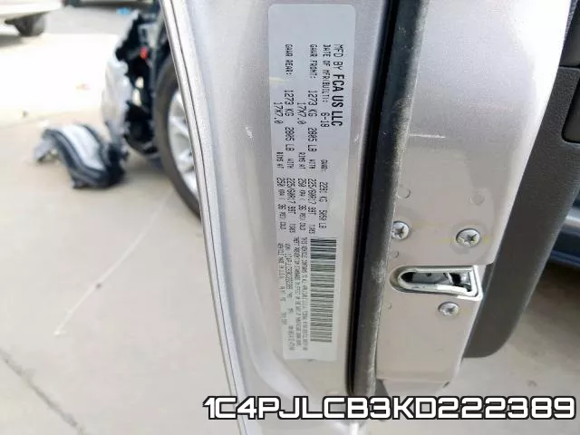 1C4PJLCB3KD222389 фото 2