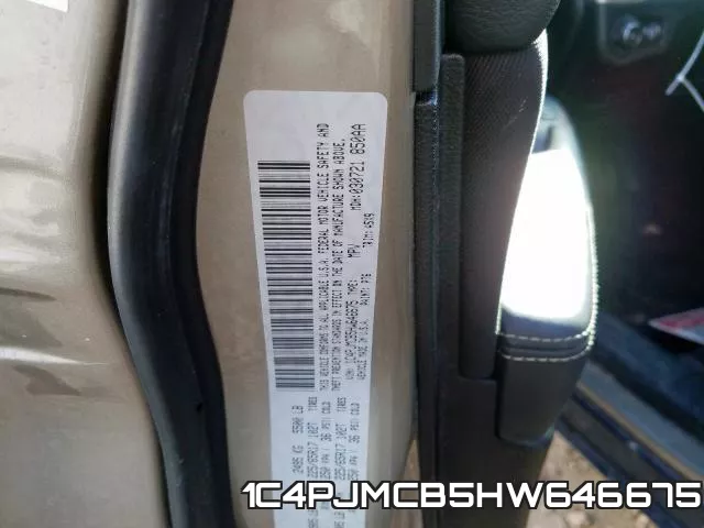 1C4PJMCB5HW646675 фото 2