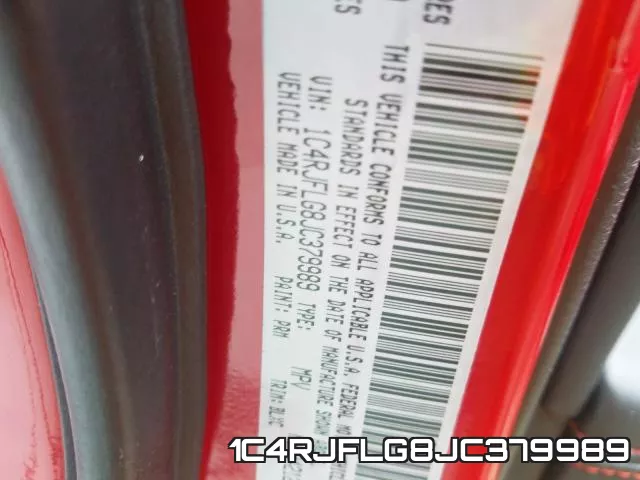 1C4RJFLG8JC379989 фото 2