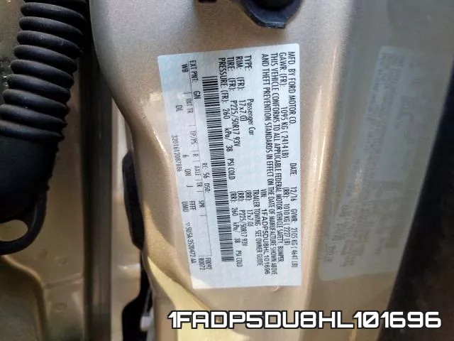 1FADP5DU8HL101696 фото 2
