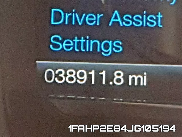 1FAHP2E84JG105194 фото 9