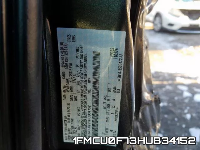 1FMCU0F73HUB34152 фото 2