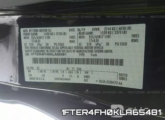 1FTER4FH0KLA65481 фото 10