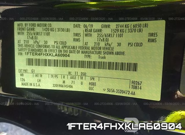 1FTER4FHXKLA60904 фото 10