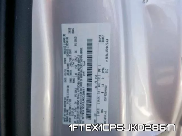 1FTEX1CP5JKD28617 фото 2