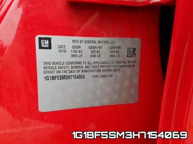 1G1BF5SM3H7154069 фото 2