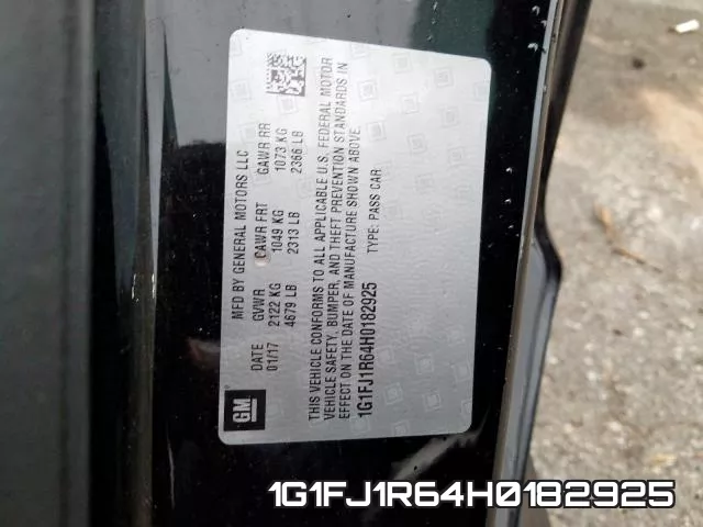 1G1FJ1R64H0182925 фото 2