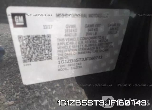 1G1ZB5ST3JF160743 фото 10