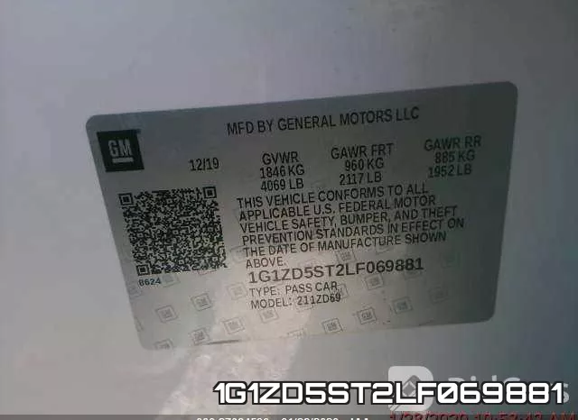 1G1ZD5ST2LF069881 фото 10