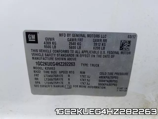 1GC2KUEG4HZ282263 фото 2