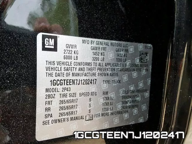 1GCGTEEN7J1202417 фото 2