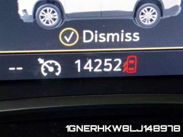 1GNERHKW8LJ148978 фото 9