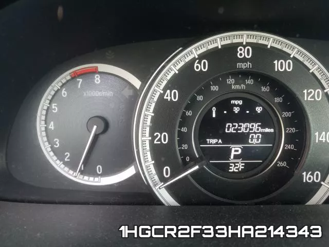 1HGCR2F33HA214343 фото 9