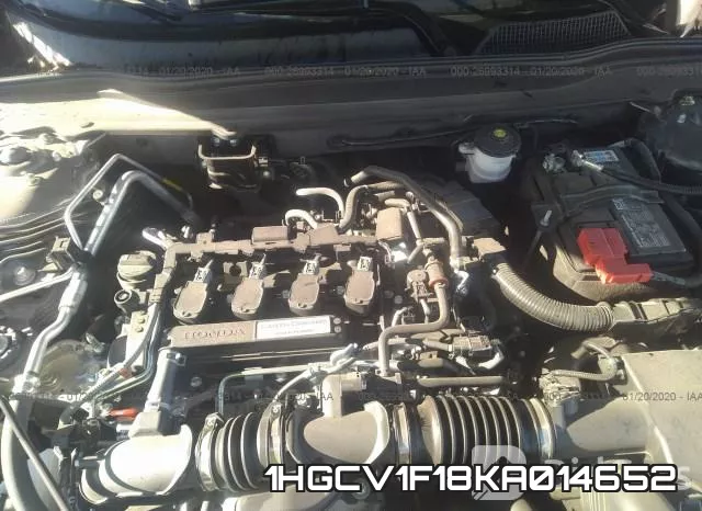 1HGCV1F18KA014652 фото 2