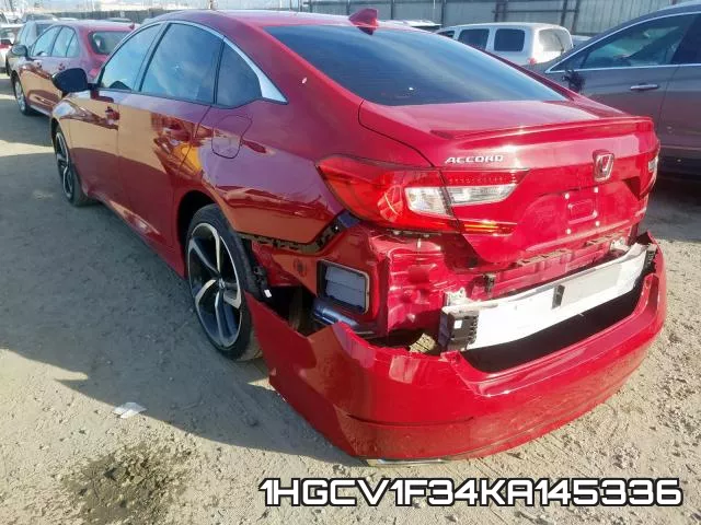 1HGCV1F34KA145336 фото 4