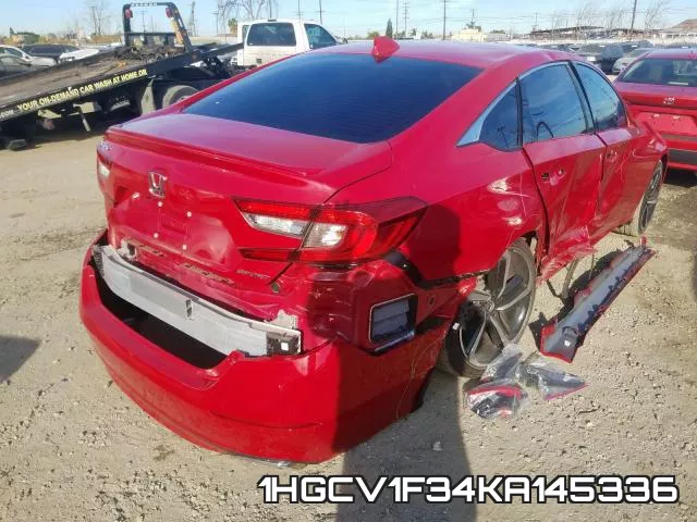 1HGCV1F34KA145336 фото 5