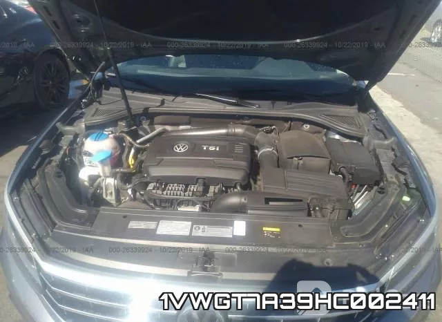 1VWGT7A39HC002411 фото 2
