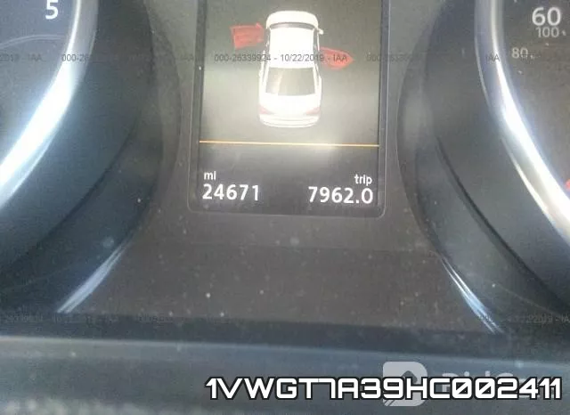 1VWGT7A39HC002411 фото 8