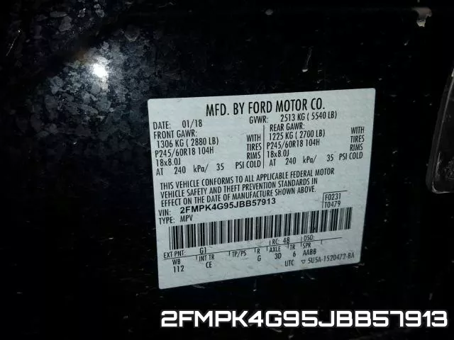 2FMPK4G95JBB57913 фото 2